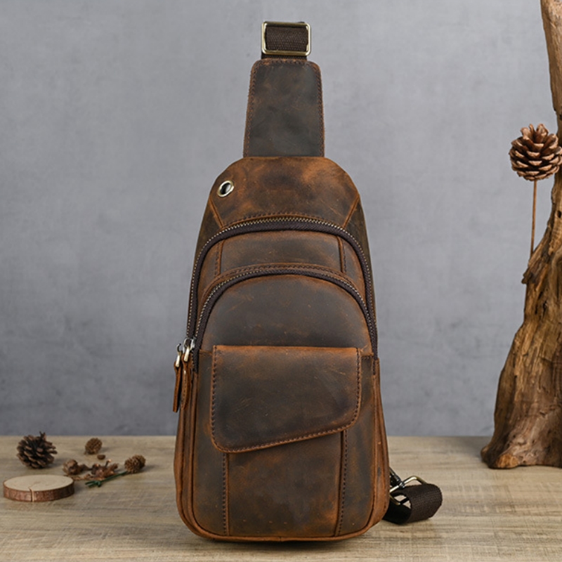 Sling Backpack Shoulder - 디자이너 럭셔리 다기능 남성 가슴 가방