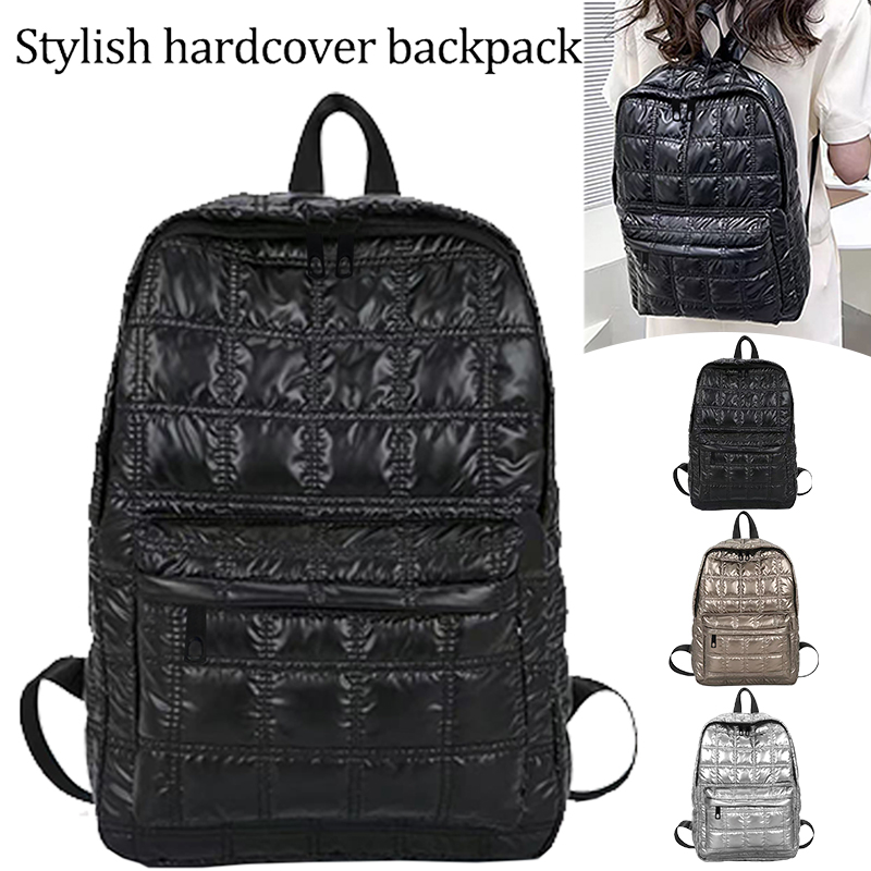 Canvas Backpack Casual - 트렌디하고 스타일리시한 반짝이는 백팩 다채로운 색상