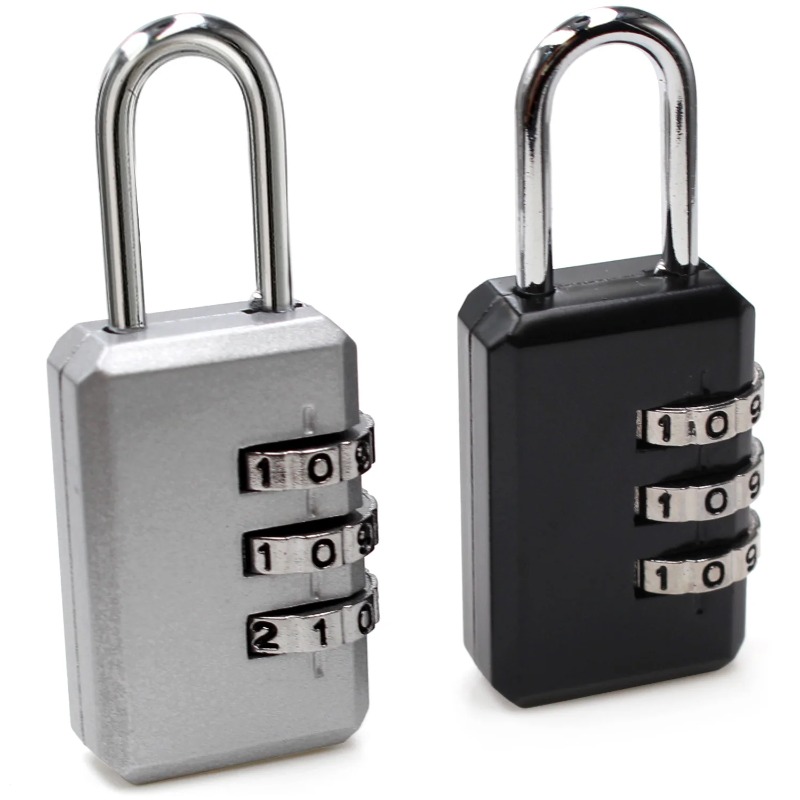 Backpack Lock Combo - 소형 콤보 잠금장치 3자리 조합 숫자식