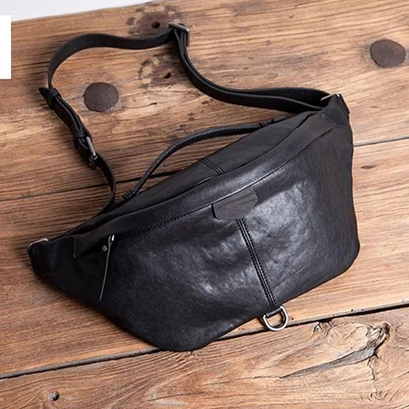 Leather Backpack Vintage - AETOO 레트로 수제 남성용 천연 가죽