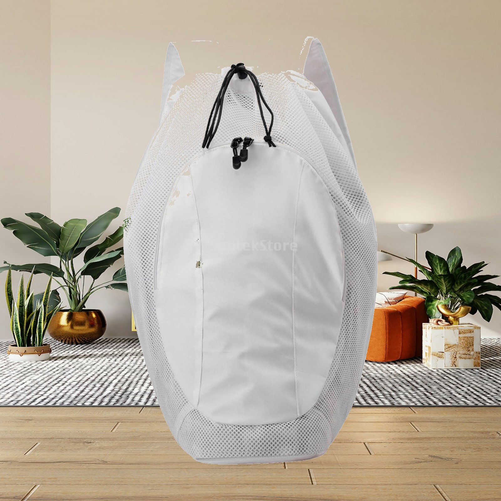 Drawstring Gym Bag - 드로스트링 백팩 비치 짐 백팩 스트링