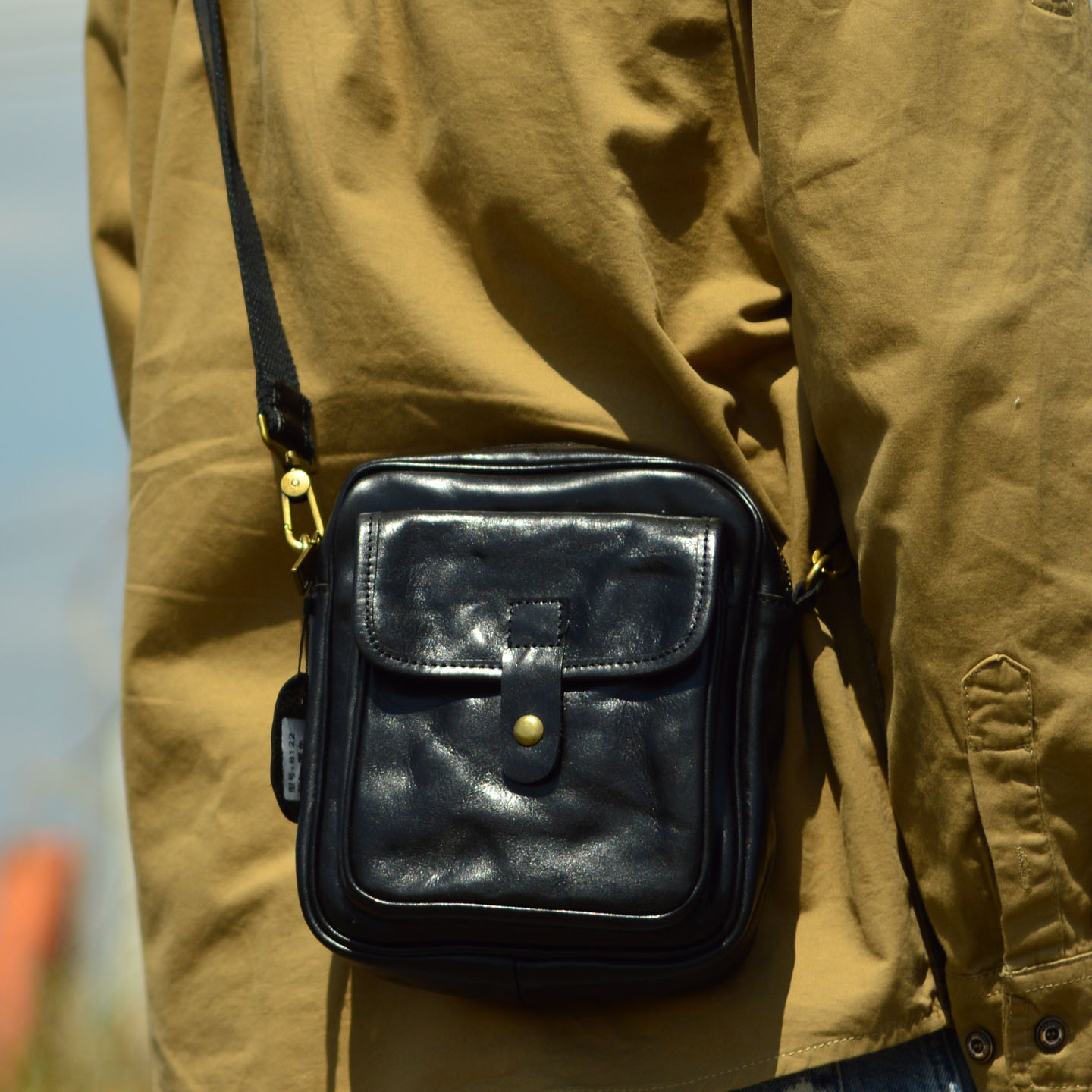 Leather Backpack Vintage - AETOO 가죽 남성용 비즈니스 숄더백, 조절