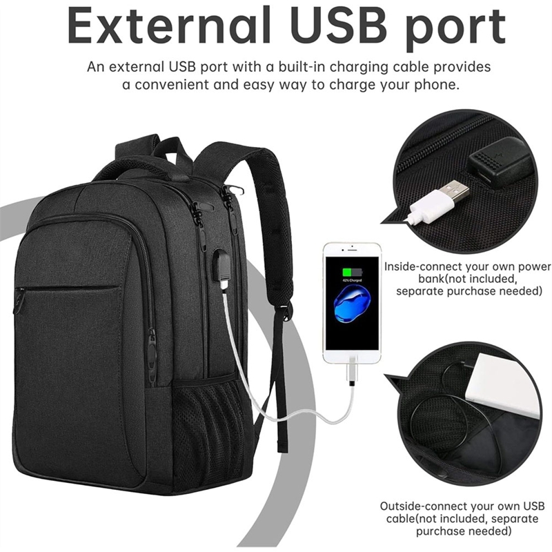 대형 여행용 노트북 백팩, 비즈니스 도난 방지 슬림형  - Travel Backpack Anti Theft 리뷰 및 가격