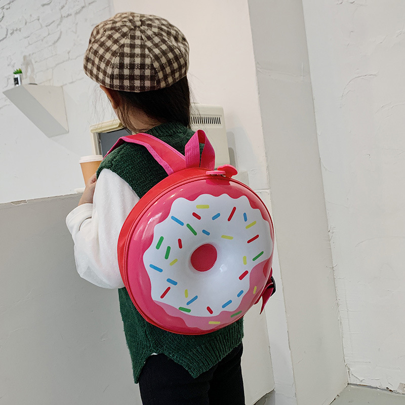 만화 어린이 배낭 귀여운 도넛 에그쉘 가방, 재미있는  - School Backpack Teen 리뷰 및 가격