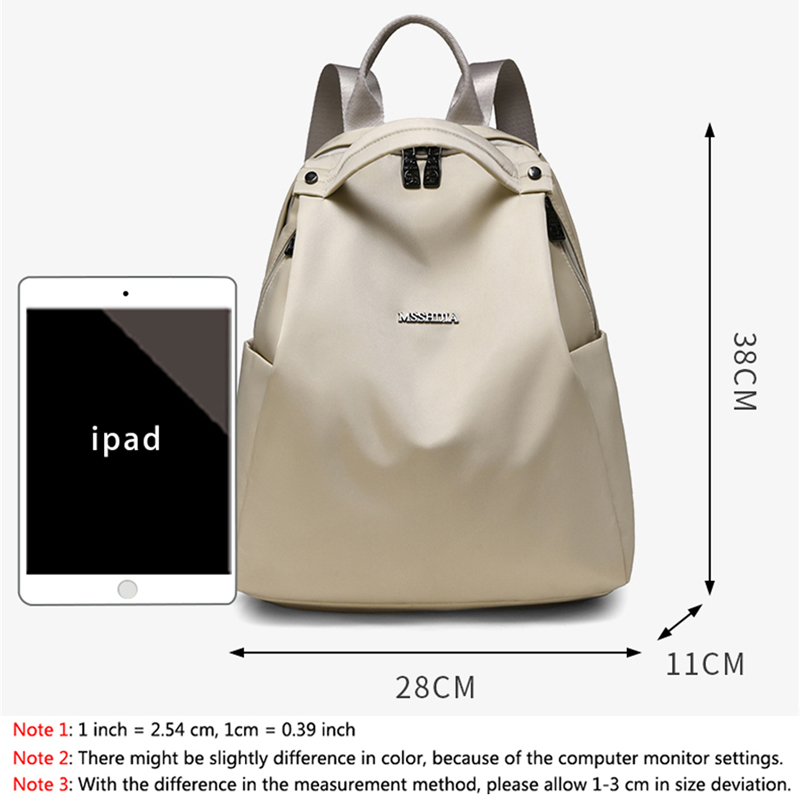 여성을위한 패션 데이 팟 최고 품질의 나일론 배낭 대용 - Fashion Backpack Women 리뷰 및 가격