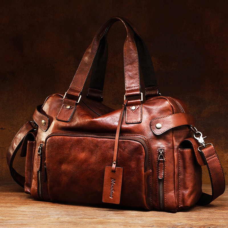 빈티지 식물성 무두질 가죽 지우개 남성용 가방, 캐주얼 - Leather Backpack Vintage 리뷰 및 가격