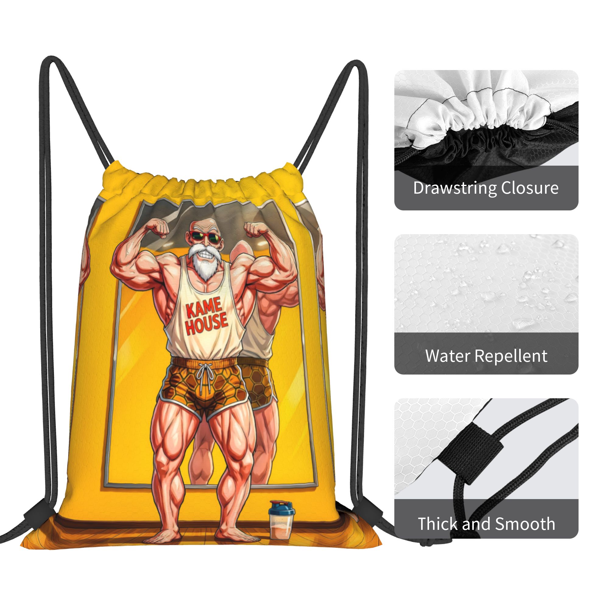 맞춤형 마스터 로시 드로스트링 가방, 트레이닝 요가 백 - Drawstring Gym Bag 리뷰 및 가격