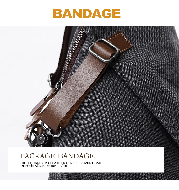MTE ELAN 대용량 레트로 캔버스 슬링백 남성 가죽 - Sling Backpack Shoulder 리뷰 및 가격