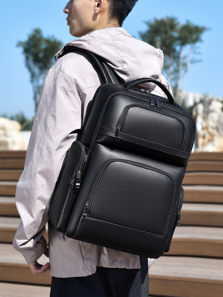 남성 패션 백팩 PU 가죽 서류 가방 여행용 15.6인 - Laptop Backpack 15.6 리뷰 및 가격