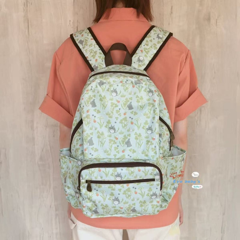 이웃집 토토로 신선한 접이식 수납 배낭 학생용 경량 휴 - Foldable Backpack Small 리뷰 및 가격
