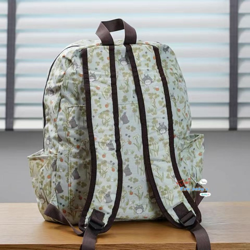 이웃집 토토로 신선한 접이식 수납 배낭 학생용 경량 휴 - Foldable Backpack Small 리뷰 및 가격