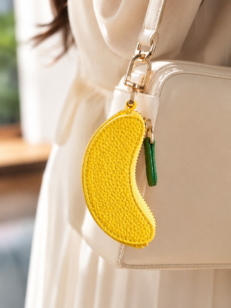 귀여운 과일 가죽 키체인 미니 동전 지갑 지퍼 파우치  - Backpack Insert Organizer 리뷰 및 가격