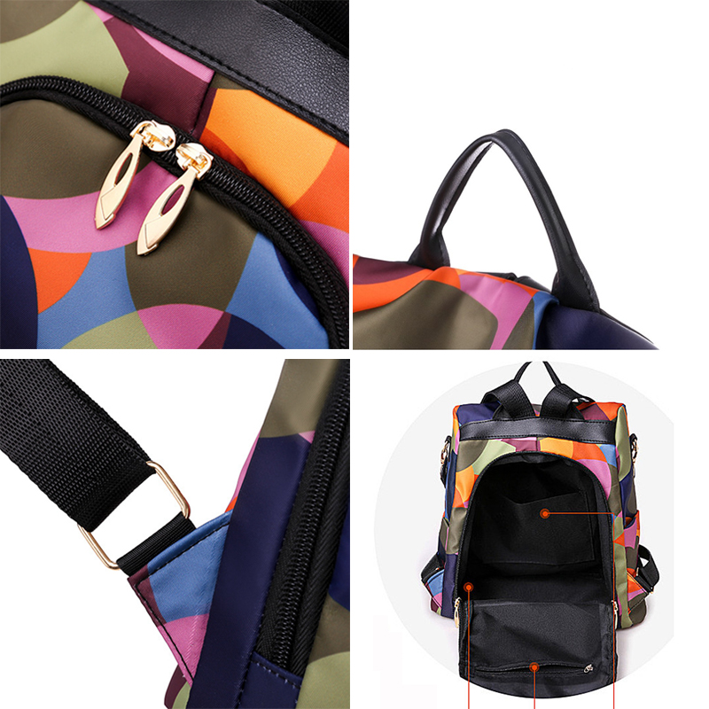 패션 여성 배낭 도난 방지 배낭 여성 옥스포드 어깨 가 - Fashion Backpack Women 리뷰 및 가격