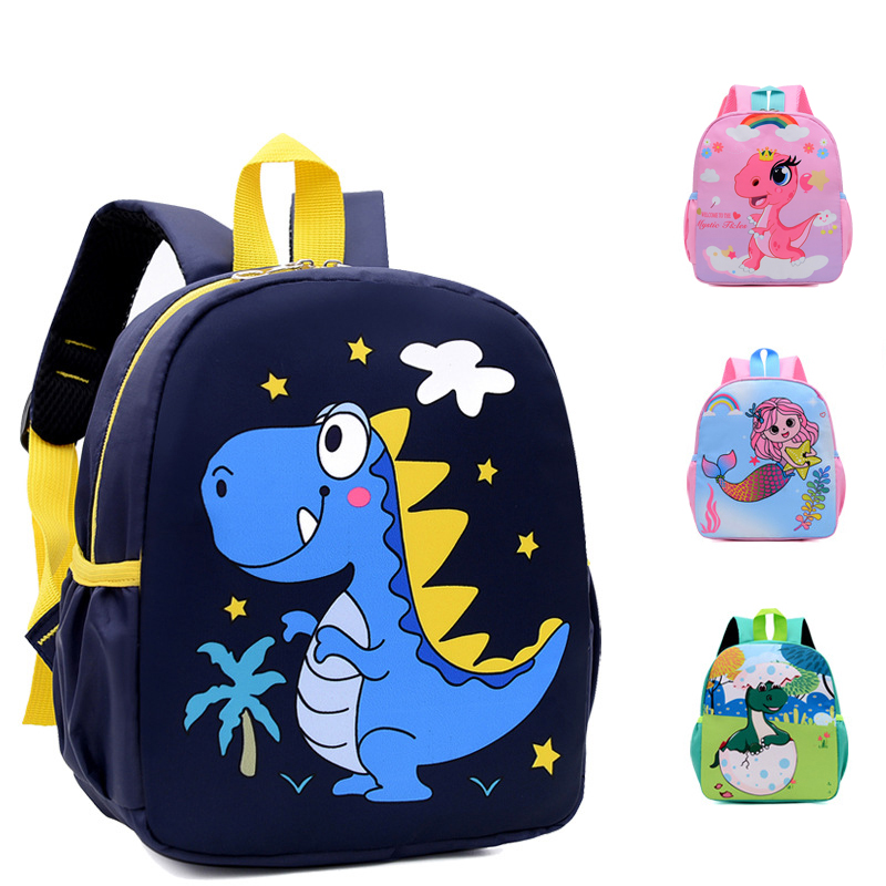 귀여운 만화 공룡 아기 배낭 유치원 책가방 어린이 남아 - School Backpack Teen 리뷰 및 가격