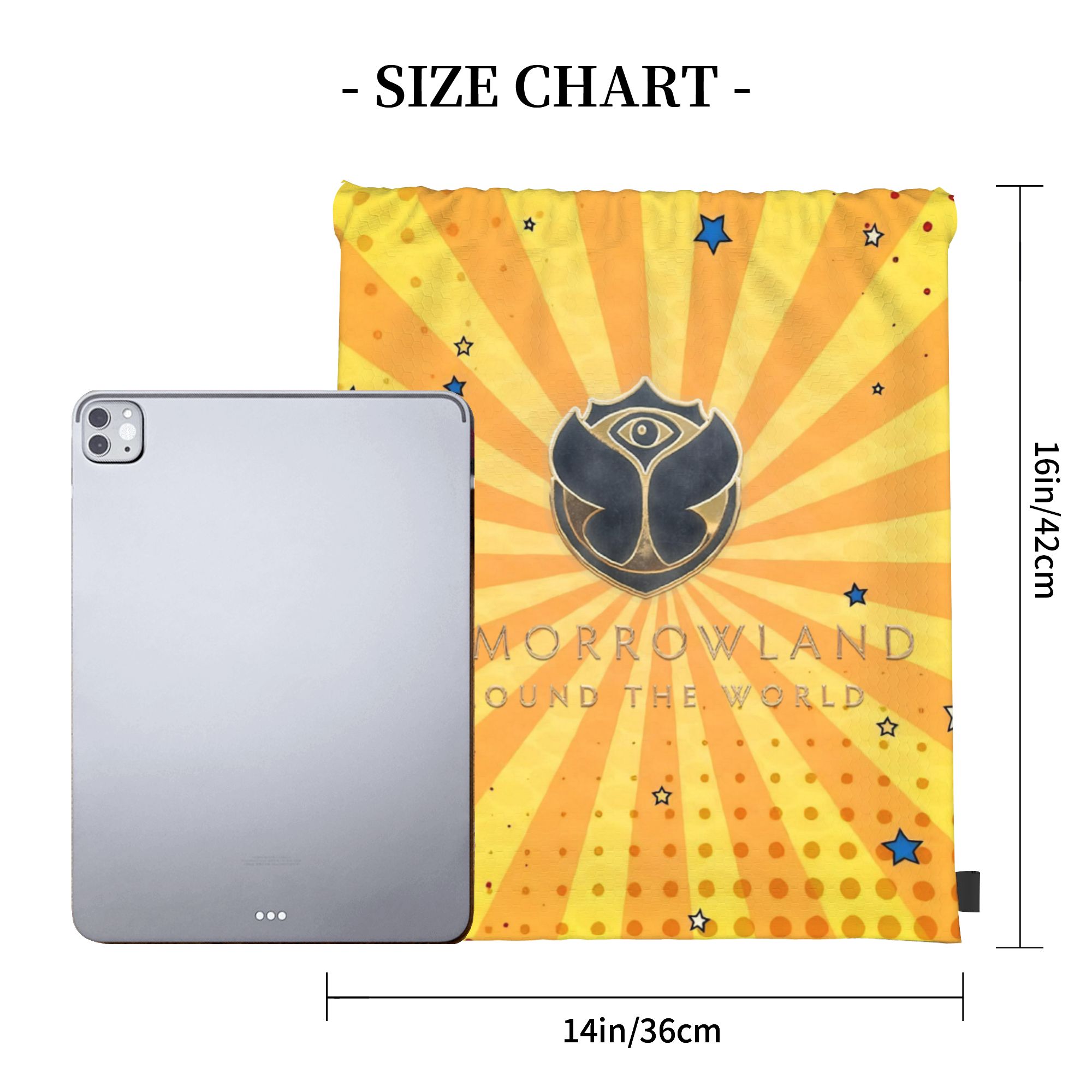 Tomorrowlands Festival Music D - Drawstring Gym Bag 리뷰 및 가격