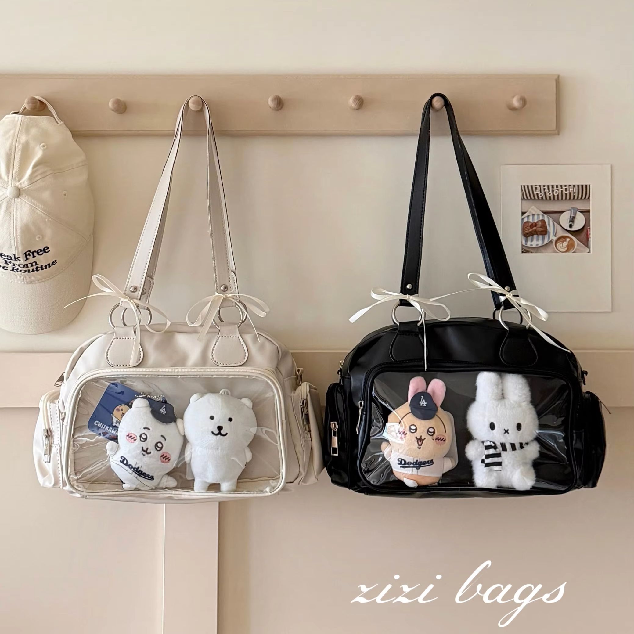 귀여운 바 이타백, 3컬러 다용도 볼링백, 휴대용 크로 - Fashion Backpack Women 리뷰 및 가격